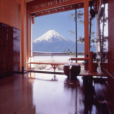 富士山眺望貸切温泉50分ご利用付★お部屋は湖眺望の和室♪
